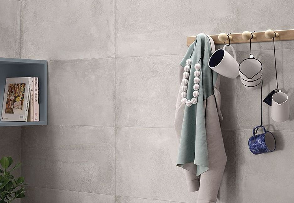 Керамогранит 80x40 Concrete Nat Be-Square матовая, неполированная светлый бетон 9.5мм Emil Ceramica Керамогранит 80x40 Concrete Nat Be-Square матовая, неполированная светлый бетон 9.5мм Emil Ceramica