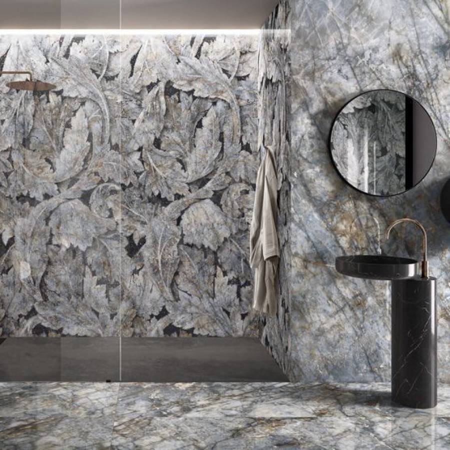 Керамогранит 120x60 Acanto Blu Ande (Patagonia) Tele Di Marmo Revolution лаппатированная коричневый мозаика 9.5мм Emil Ceramica Керамогранит 120x60 Acanto Blu Ande (Patagonia) Tele Di Marmo Revolution лаппатированная коричневый мозаика 9.5мм Emil Ceramica