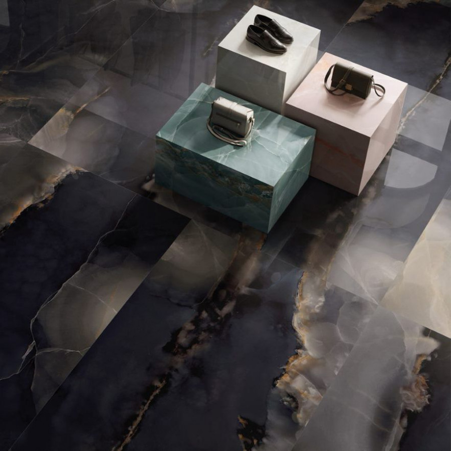 Керамогранит 120x60 Black Lappato Tele Di Marmo Onix лаппатированная черный оникс 9.5мм Emil Ceramica Керамогранит 120x60 Black Lappato Tele Di Marmo Onix лаппатированная черный оникс 9.5мм Emil Ceramica