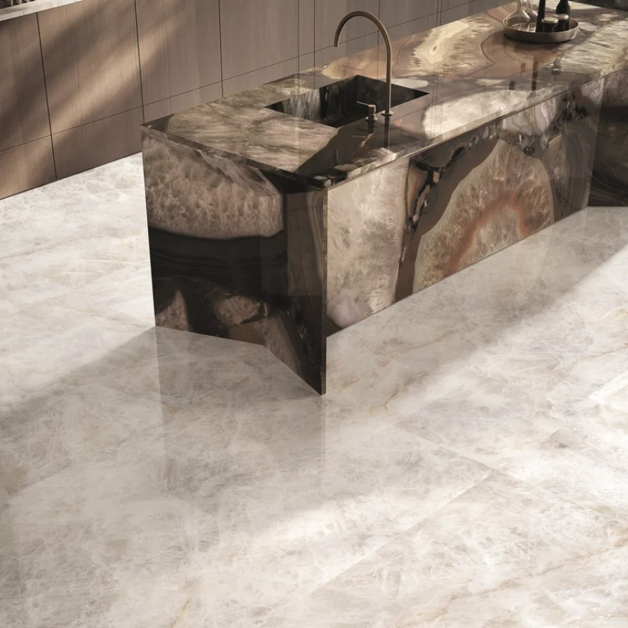 Керамогранит 278x120 Crystal Ambra Full Lappato Rett Tele Di Marmo Precious глянцевая бежевый мрамор 6.5мм Emil Ceramica Керамогранит 278x120 Crystal Ambra Full Lappato Rett Tele Di Marmo Precious глянцевая бежевый мрамор 6.5мм Emil Ceramica