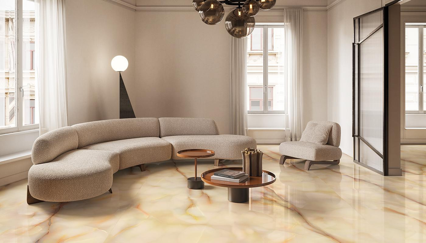 Керамогранит 278x120 Miele Lappato Tele Di Marmo Pure Onyx лаппатированная оранжевый оникс 6.5мм Emil Ceramica Керамогранит 278x120 Miele Lappato Tele Di Marmo Pure Onyx лаппатированная оранжевый оникс 6.5мм Emil Ceramica