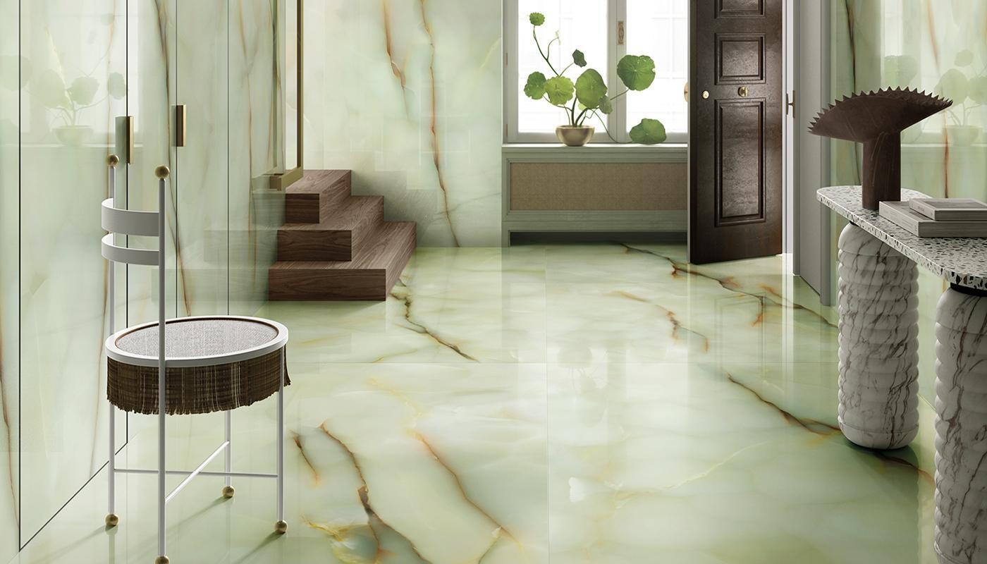 Керамогранит 120x60 Giada Lappato Tele Di Marmo Pure Onyx лаппатированная зелёный оникс 9мм Emil Ceramica Керамогранит 120x60 Giada Lappato Tele Di Marmo Pure Onyx лаппатированная зелёный оникс 9мм Emil Ceramica