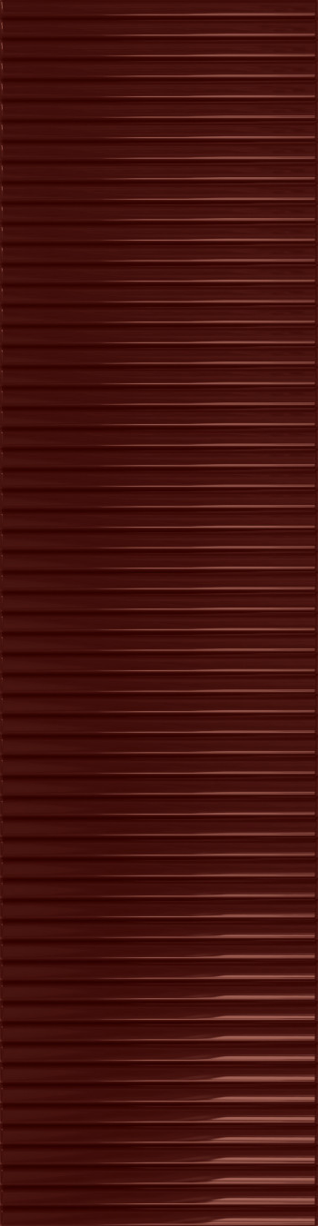Плитка 30x8 10мм Groove burgundy 1 gloss STR Tubadzin Плитка 30x8 10мм Groove burgundy 1 gloss STR Tubadzin