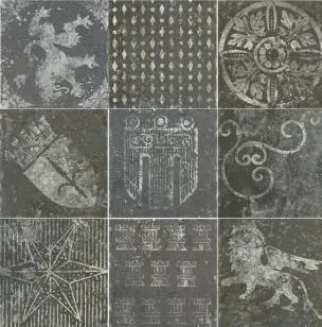 Керамогранит Molo Mix Nero 20x20 Cir Керамогранит Molo Mix Nero 20x20 Cir