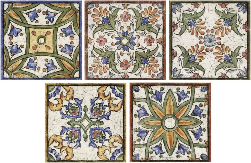 Декор 15x15 7мм Calabria Decor Vietri глянцевая Mainzu Декор 15x15 7мм Calabria Decor Vietri глянцевая Mainzu