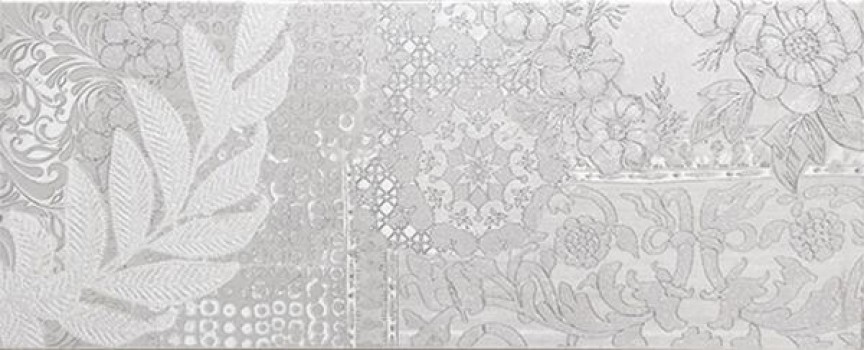 Плитка 58x24 Cosmos decor calma1 plata декор настенный глянцевая серый Unicer Плитка 58x24 Cosmos decor calma1 plata декор настенный глянцевая серый Unicer