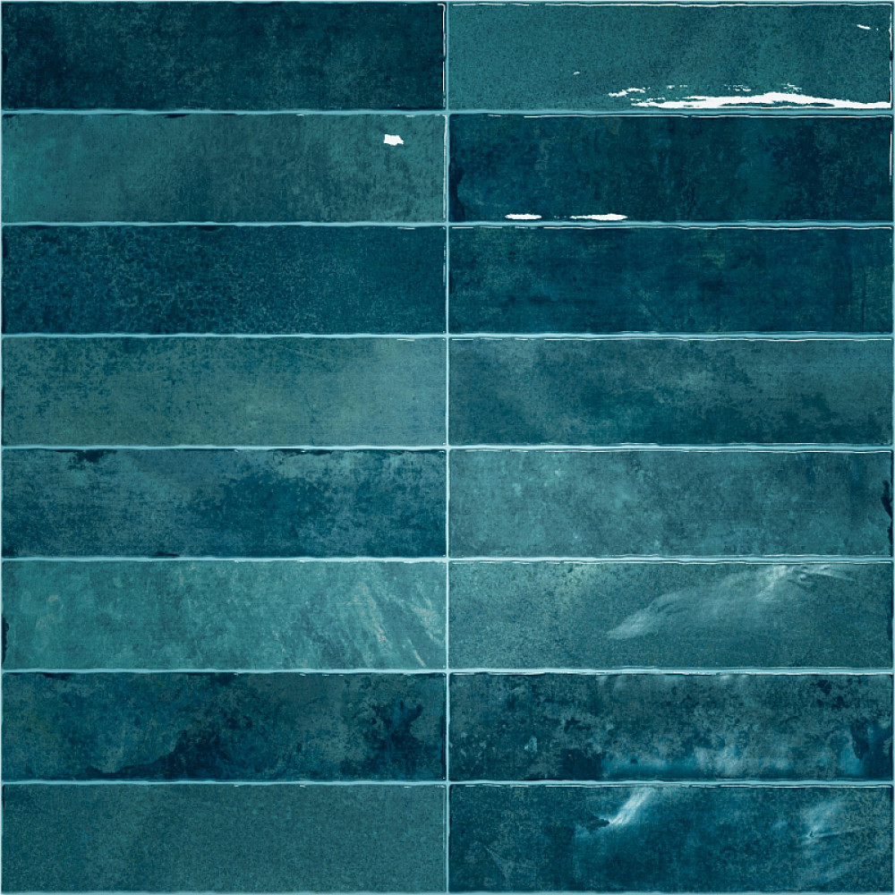 Керамическая плитка Vilar Albaro Nairobi blue глянцевая синий 30x8 Керамическая плитка Vilar Albaro Nairobi blue глянцевая синий 30x8