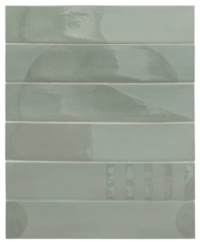 Керамогранит 30x6 Equipe 30176 Wadi Decor Mint зеленый матовая Керамогранит 30x6 Equipe 30176 Wadi Decor Mint зеленый матовая