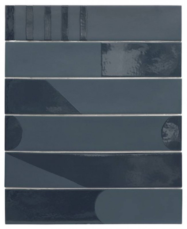 Керамогранит 30x6 Equipe 30171 Wadi Decor Indaco синий матовая Керамогранит 30x6 Equipe 30171 Wadi Decor Indaco синий матовая