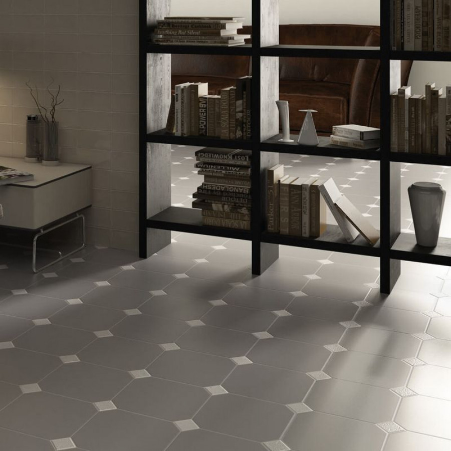 Керамогранит 5x5 Taco Mat Blanco Mat Octagon матовая, неполированная белый однотонный Equipe Керамогранит 5x5 Taco Mat Blanco Mat Octagon матовая, неполированная белый однотонный Equipe