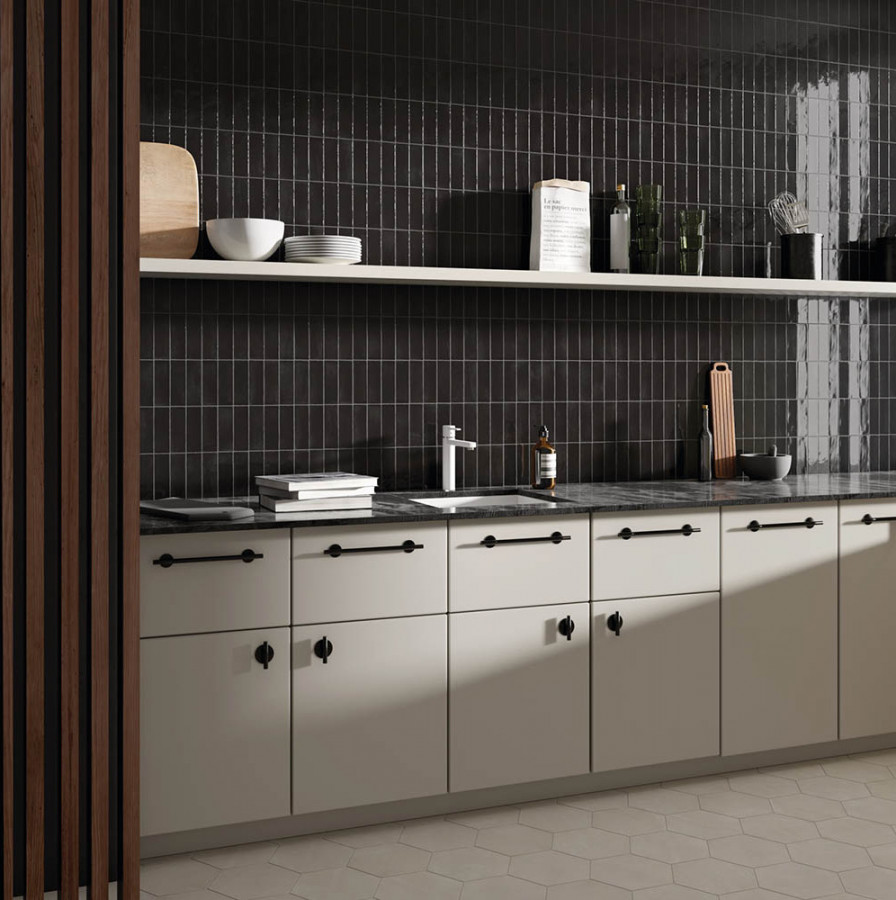 Керамогранит 15x5 Black Hat Glossy Coco глянцевая черный Equipe Керамогранит 15x5 Black Hat Glossy Coco глянцевая черный Equipe