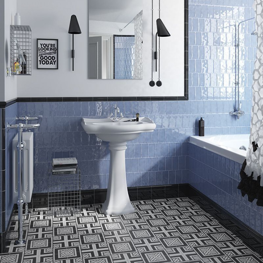 Плитка 30x10 Blue Luc Masia глянцевая голубой однотонный Equipe Плитка 30x10 Blue Luc Masia глянцевая голубой однотонный Equipe