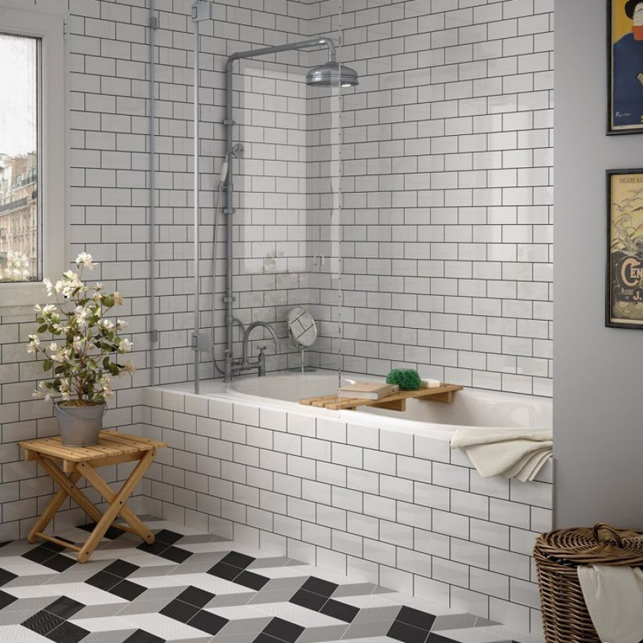 Плитка 15x10 Blanco Brillo Evolution глянцевая белый однотонный Equipe Плитка 15x10 Blanco Brillo Evolution глянцевая белый однотонный Equipe