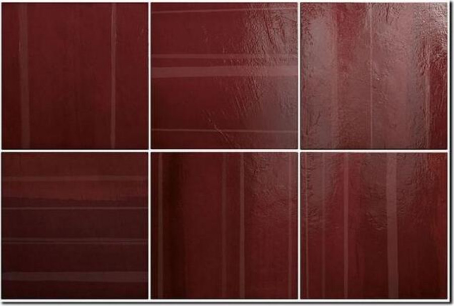 Плитка 20x20 Cala Blood Luc Habitat глянцевая бордовый в полоску Equipe Плитка 20x20 Cala Blood Luc Habitat глянцевая бордовый в полоску Equipe