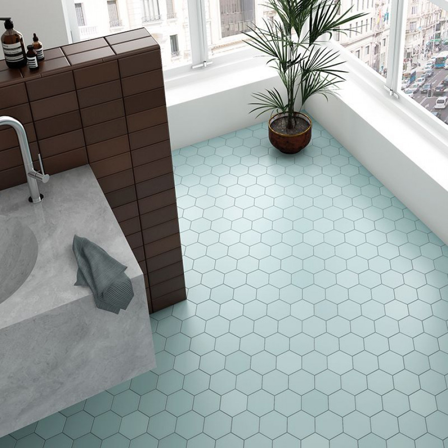 Плитка 10x10 Bleu Clair Mat Kromatika матовая голубой однотонный Equipe Плитка 10x10 Bleu Clair Mat Kromatika матовая голубой однотонный Equipe