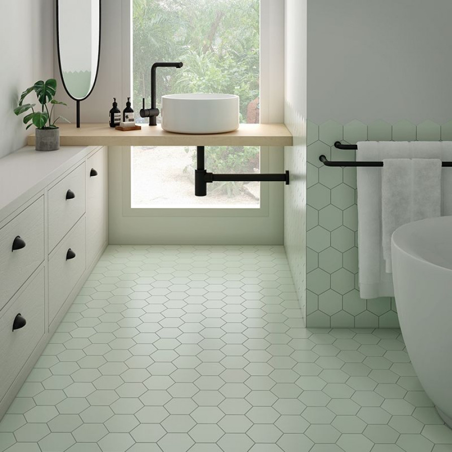 Плитка 10x10 White Mat Kromatika матовая белый однотонный Equipe Плитка 10x10 White Mat Kromatika матовая белый однотонный Equipe