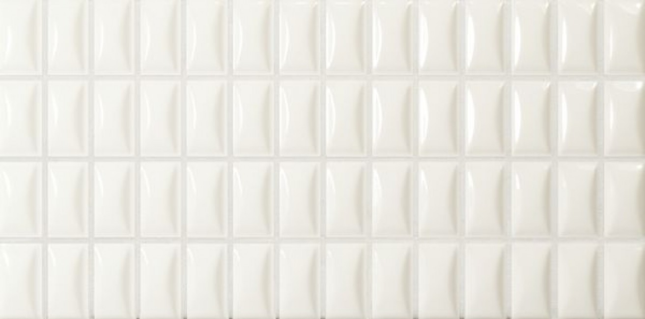 Керамическая плитка 25x13 Wow 3DB Bevel Quartz Gloss белый глянцевая Керамическая плитка 25x13 Wow 3DB Bevel Quartz Gloss белый глянцевая
