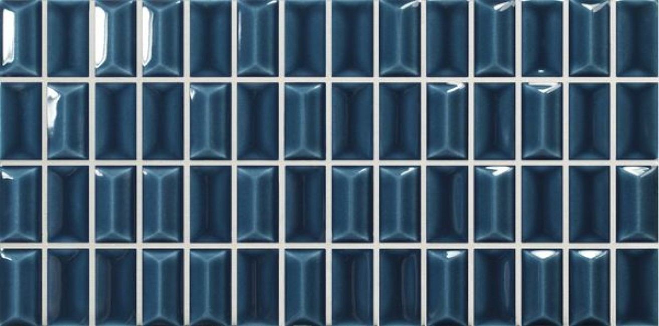 Керамическая плитка 25x13 Wow 3DB Diamond Sapphire Gloss синий глянцевая Керамическая плитка 25x13 Wow 3DB Diamond Sapphire Gloss синий глянцевая