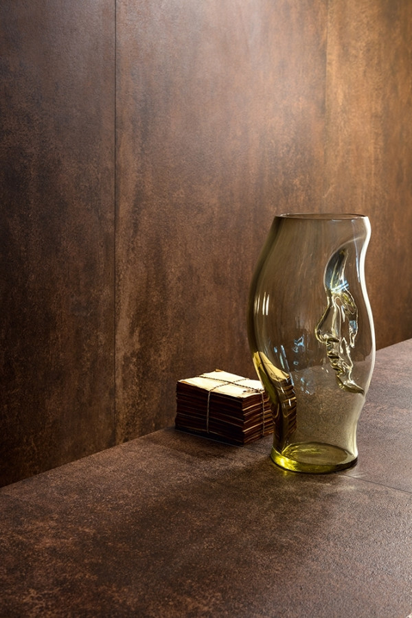 Керамогранит 260x120 Rust Slimtech Concreto матовая коричневый камень 6мм Lea Ceramiche Керамогранит 260x120 Rust Slimtech Concreto матовая коричневый камень 6мм Lea Ceramiche