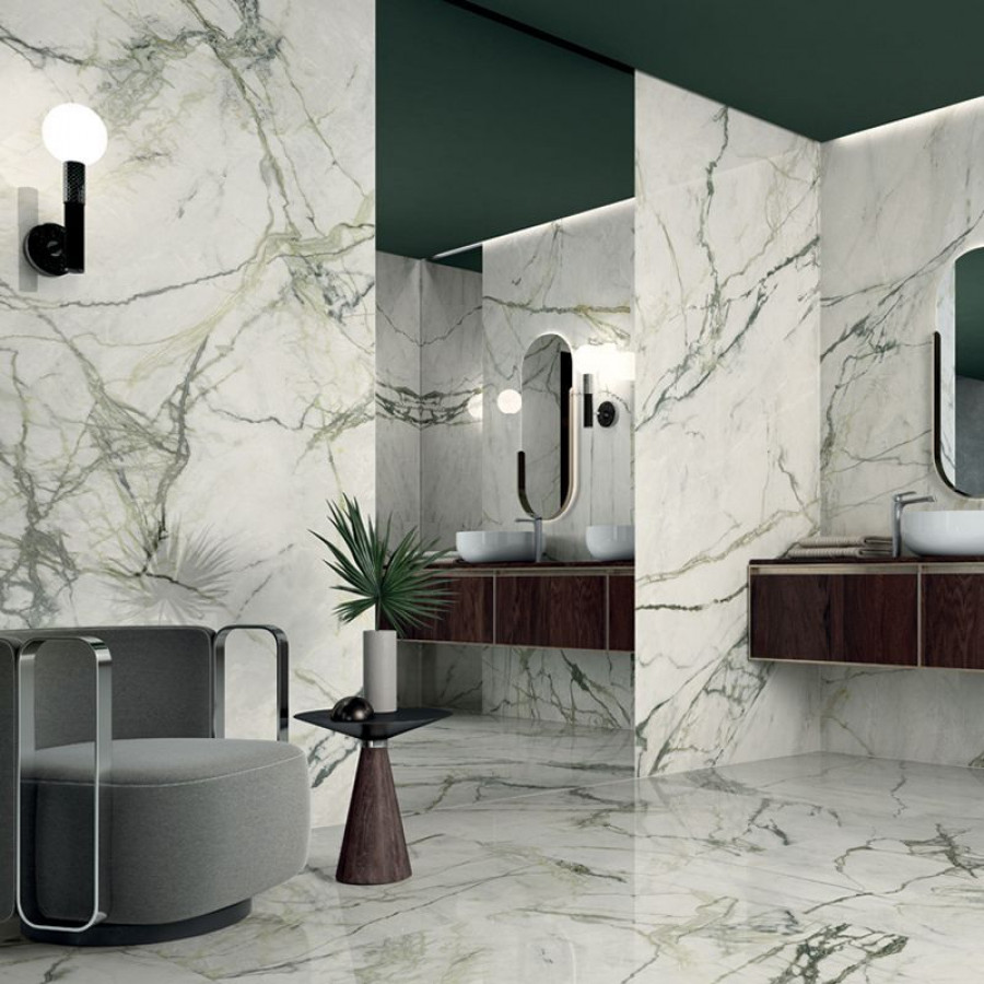 Керамогранит 120x120 Calacatta Emerald Levigato Synestesia полированная зеленый мрамор Lea Ceramiche Керамогранит 120x120 Calacatta Emerald Levigato Synestesia полированная зеленый мрамор Lea Ceramiche