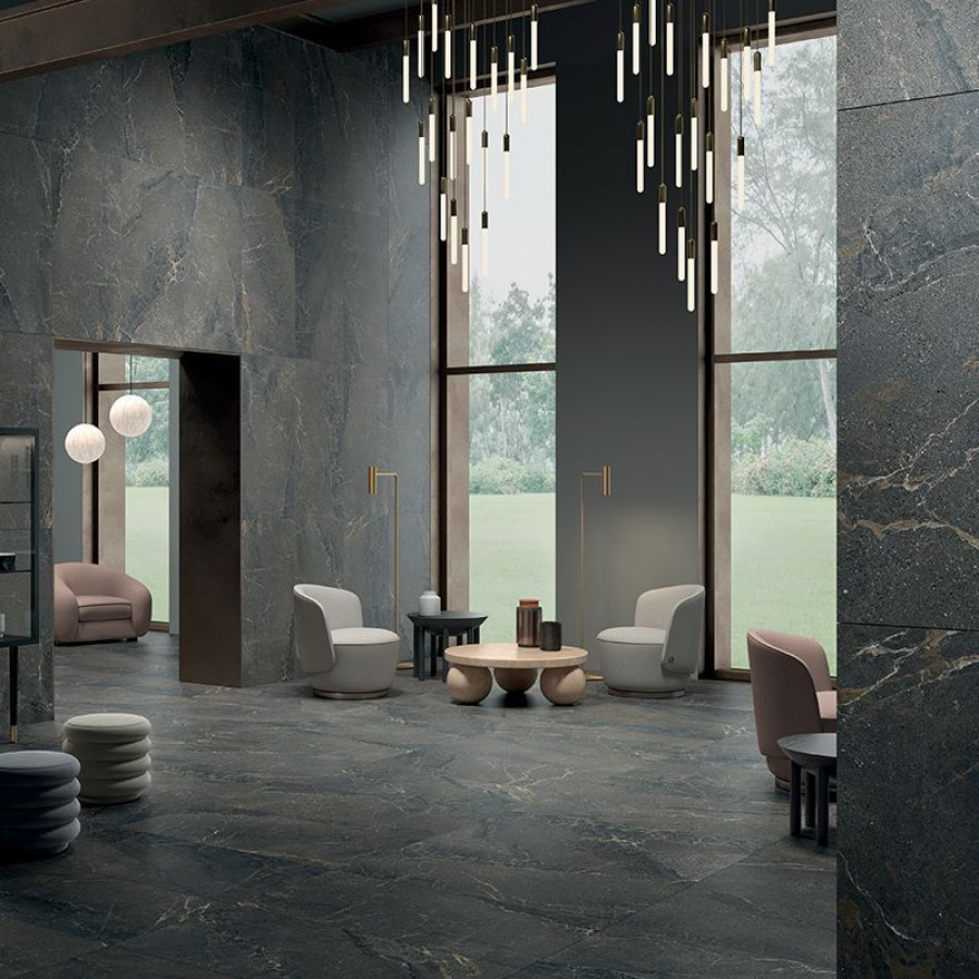Керамогранит 120x60 05 Dark Natural Rtt Anthology матовая, натуральная серый камень 10мм Lea Ceramiche Керамогранит 120x60 05 Dark Natural Rtt Anthology матовая, натуральная серый камень 10мм Lea Ceramiche
