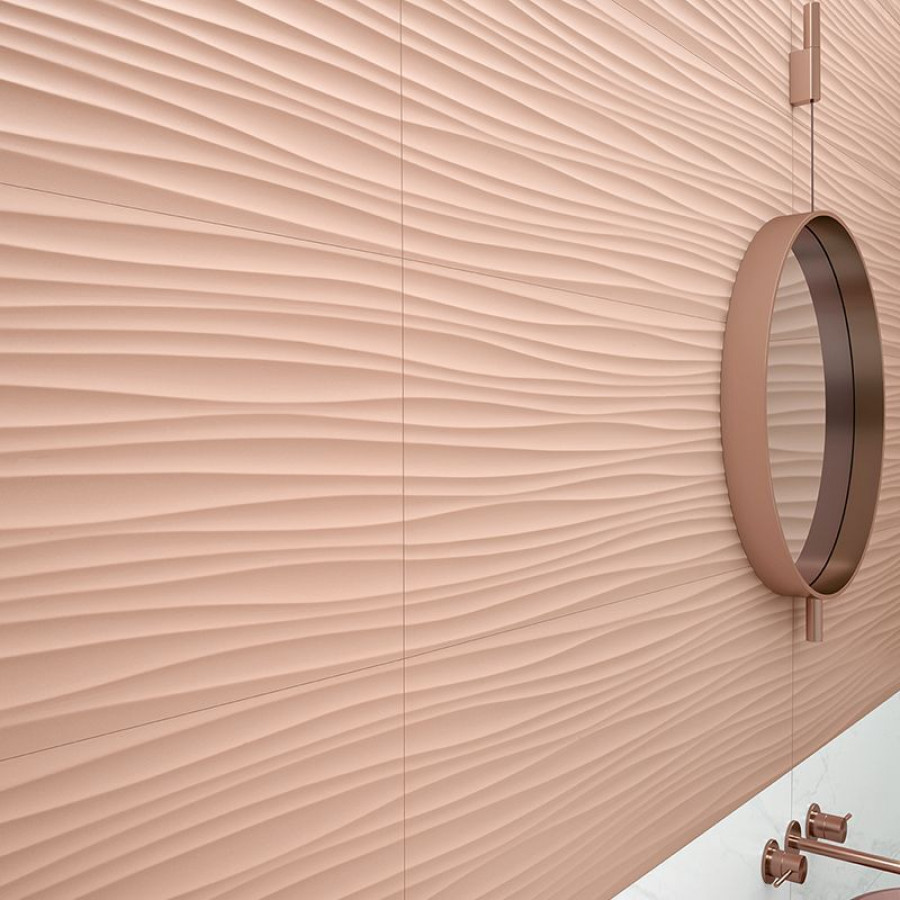 Плитка tiles 100x35 Wind Pink Matt Genesis матовая, рельефная розовый однотонный Love Ceramic Плитка tiles 100x35 Wind Pink Matt Genesis матовая, рельефная розовый однотонный Love Ceramic