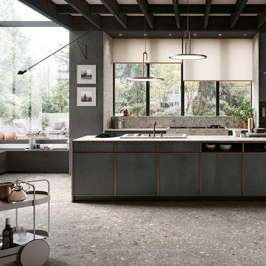 Керамогранит 120x120 Gra Structured Norr структурированная серый камень 20мм Mirage Керамогранит 120x120 Gra Structured Norr структурированная серый камень 20мм Mirage