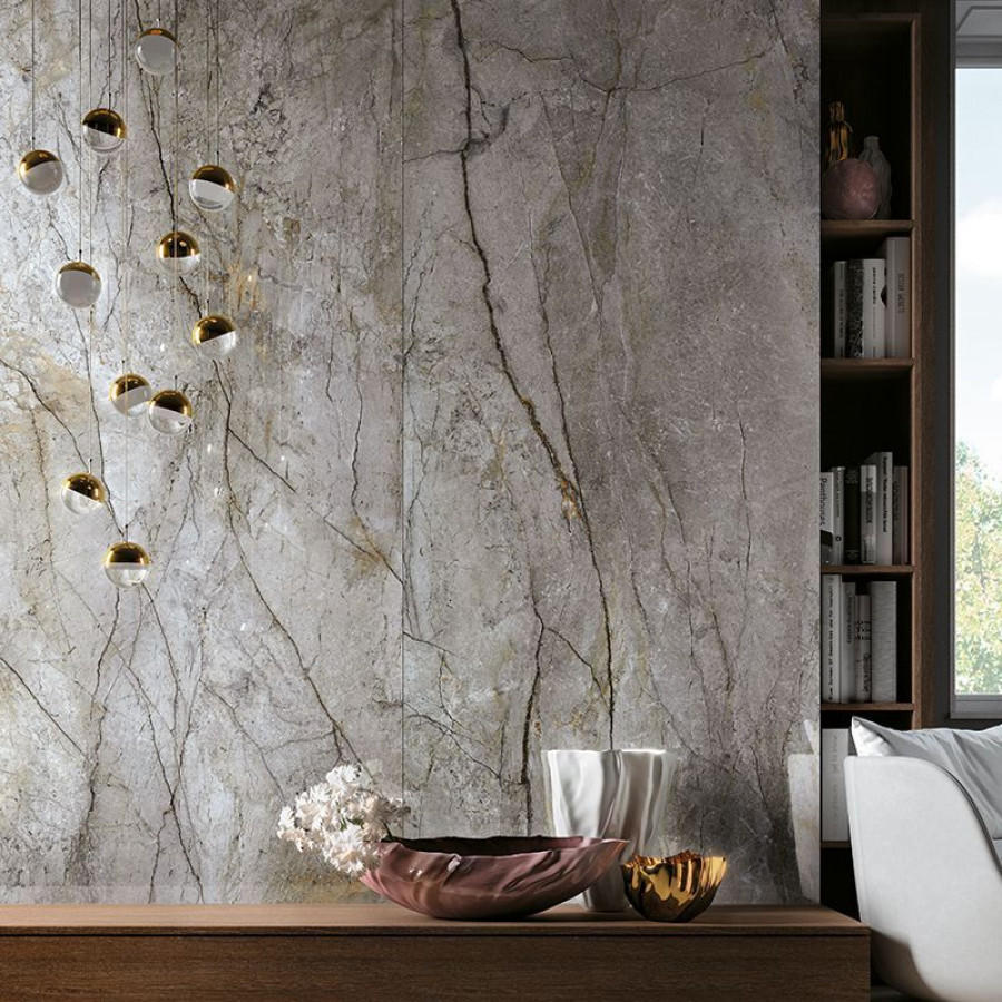 Керамогранит 160x80 Mystic Grey Lucido Cosmopolitan глянцевая коричневый камень 9мм Mirage Керамогранит 160x80 Mystic Grey Lucido Cosmopolitan глянцевая коричневый камень 9мм Mirage