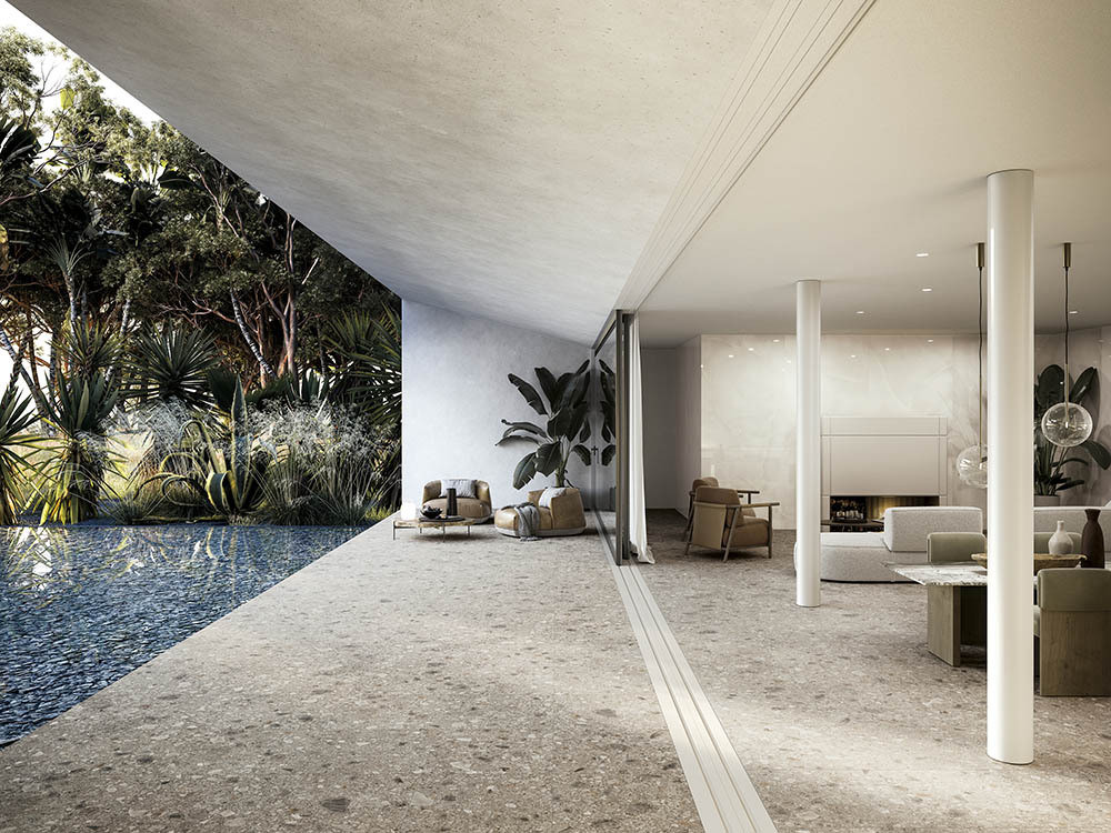 Керамогранит 120x60 Beige Matt Orobica матовая бежевый камень 9мм Refin Керамогранит 120x60 Beige Matt Orobica матовая бежевый камень 9мм Refin