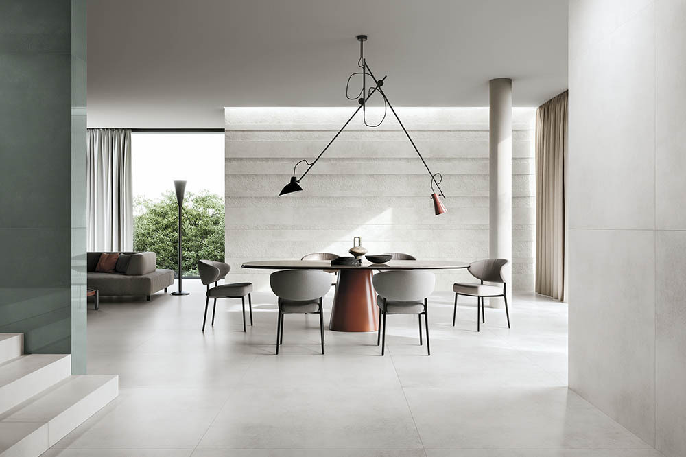 Керамогранит 120x60 White Matt Feel матовая белый однотонный 9мм Refin Керамогранит 120x60 White Matt Feel матовая белый однотонный 9мм Refin