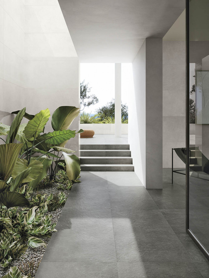 Керамогранит 120x60 Light Lucido Feel глянцевая серый однотонный 9мм Refin Керамогранит 120x60 Light Lucido Feel глянцевая серый однотонный 9мм Refin