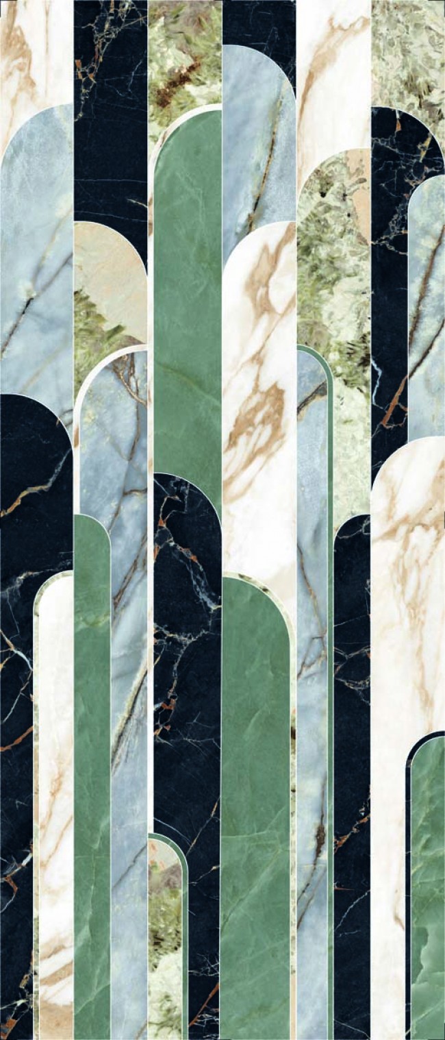 Керамогранит Abk 280x120 Sns. Fant. Arches Lu3 полированная 6мм Керамогранит Abk 280x120 Sns. Fant. Arches Lu3 полированная 6мм