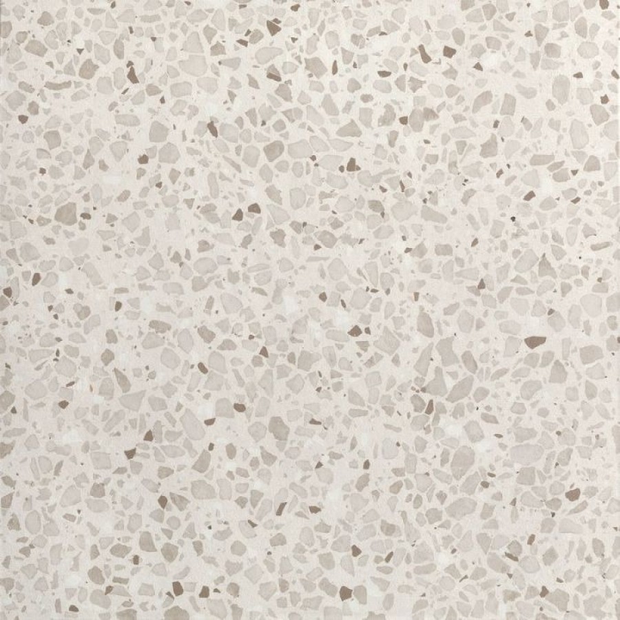 Плитка Fap Ceramiche 60x60 Glim Bianco Matt R10 Frmi матовая белый, серый камень, терраццо Плитка Fap Ceramiche 60x60 Glim Bianco Matt R10 Frmi матовая белый, серый камень, терраццо