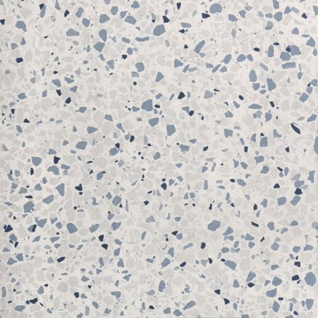 Плитка 60x60 Glim Azzurro Matt R10 Frt8 матовая голубой, белый терраццо, камень Fap Ceramiche Плитка 60x60 Glim Azzurro Matt R10 Frt8 матовая голубой, белый терраццо, камень Fap Ceramiche