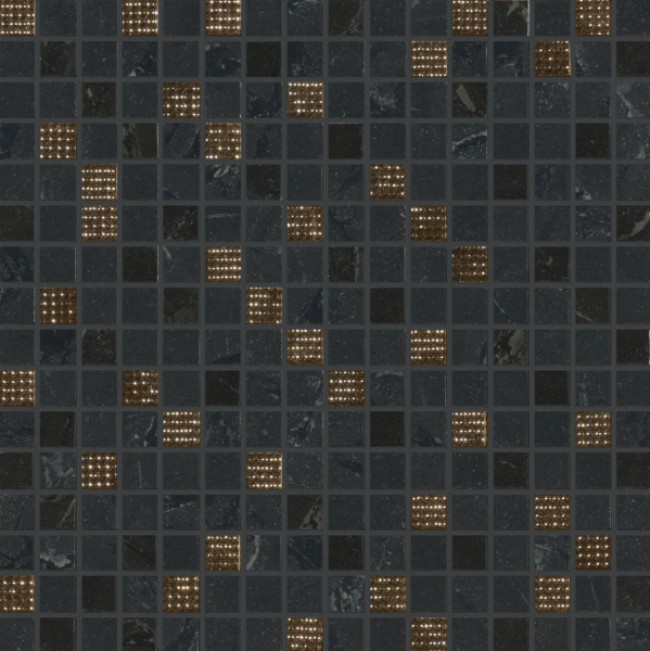 Плитка 31x31 8.5мм Декор Ньюлюкс Блэк Тессере Рив глянцевая Marca Corona Плитка 31x31 8.5мм Декор Ньюлюкс Блэк Тессере Рив глянцевая Marca Corona