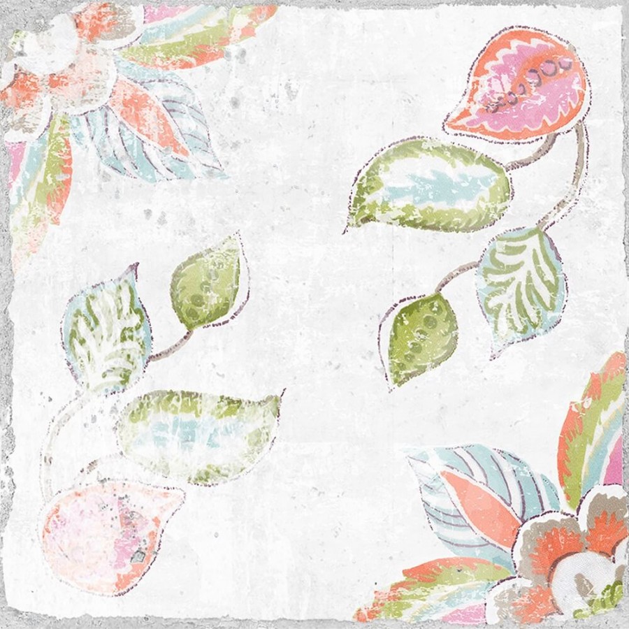 Керамогранит 15x15 8.5мм Florentina daphne сатинированная белый Nanda Tiles Керамогранит 15x15 8.5мм Florentina daphne сатинированная белый Nanda Tiles