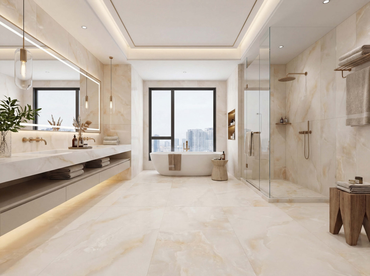 Керамогранит Basconi Home 120x60 Onyx Leggero BHY-8001 мрамор полуматовая бежевый 9.5мм Керамогранит Basconi Home 120x60 Onyx Leggero BHY-8001 мрамор полуматовая бежевый 9.5мм