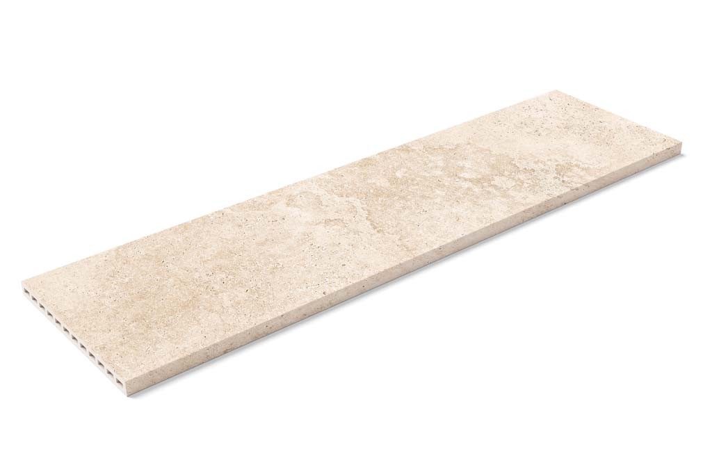 Kerastep 120x33 Crosscut 1016 Ступень Полная/peldano Completo R11 Anti-Slip матовая слоновая кость 24мм Kerastep 120x33 Crosscut 1016 Ступень Полная/peldano Completo R11 Anti-Slip матовая слоновая кость 24мм