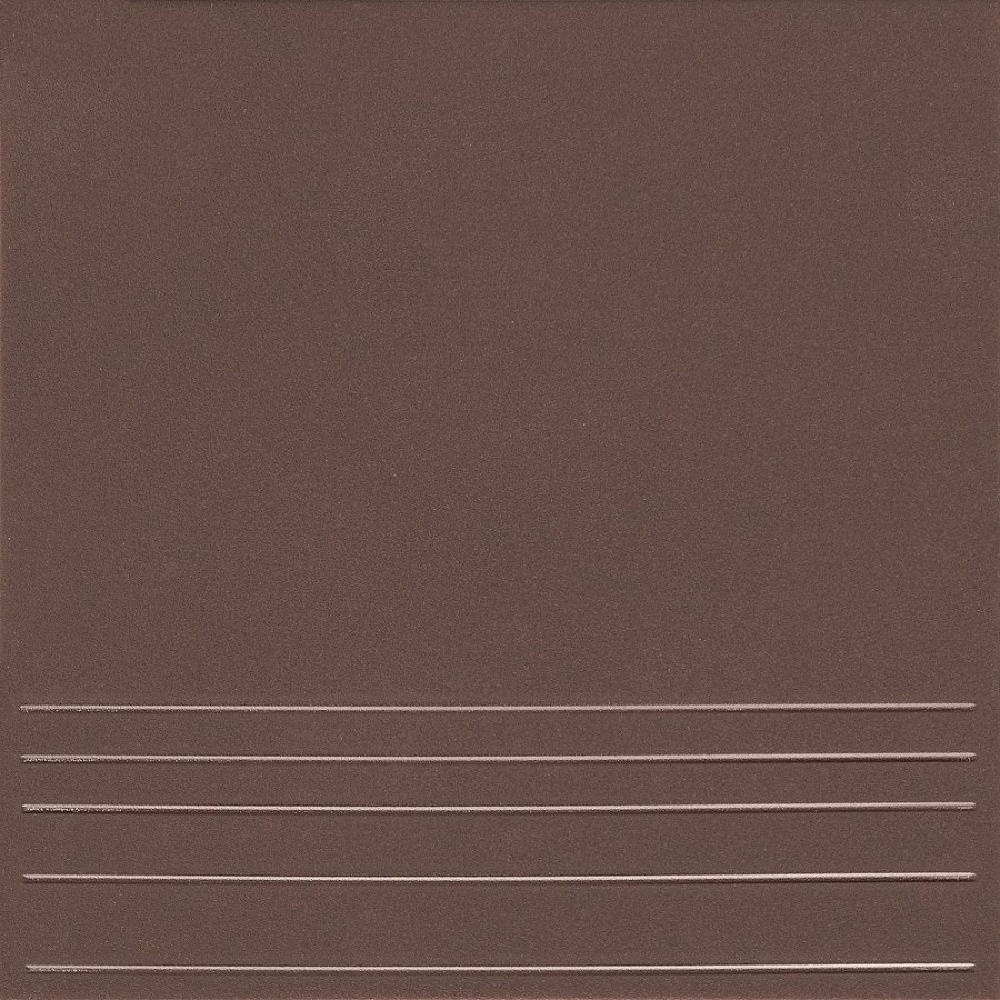 Плитка 30x30 Амстердам ступень клинкерная 4 коричневый матовая Керамин Плитка 30x30 Амстердам ступень клинкерная 4 коричневый матовая Керамин