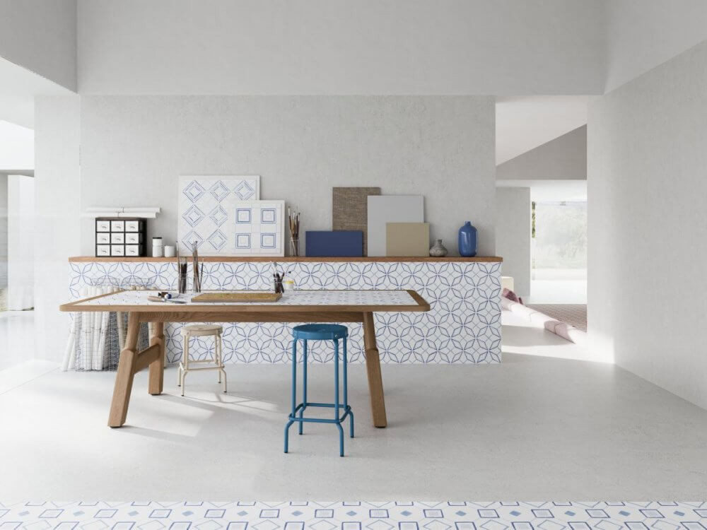 Плитка 22x22 Star Draw матовая белый Harmony Плитка 22x22 Star Draw матовая белый Harmony