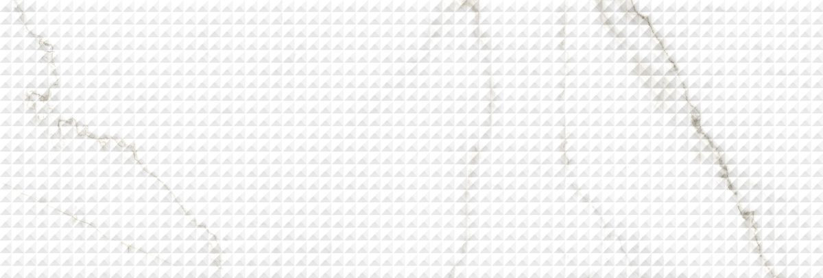 Керамогранит 100x33 Wall White Decor Sp/333X100/r Shaped & Deep Tech Lumiere матовая белый мрамор 13.5мм Museum Керамогранит 100x33 Wall White Decor Sp/333X100/r Shaped & Deep Tech Lumiere матовая белый мрамор 13.5мм Museum