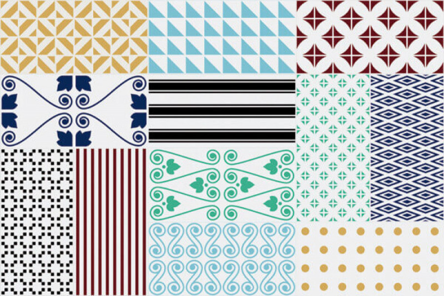 Плитка 20x10 Blanco Clichy Matt Mugat/rivoli матовая белый узор Vives Плитка 20x10 Blanco Clichy Matt Mugat/rivoli матовая белый узор Vives