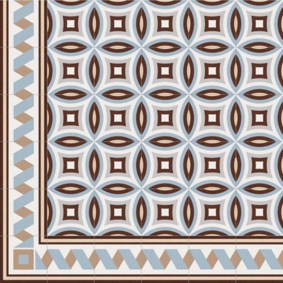 Плитка 20x20 Celeste Dorda Matt Vives 1900 матовая бежевый орнамент 8мм Vives Плитка 20x20 Celeste Dorda Matt Vives 1900 матовая бежевый орнамент 8мм Vives