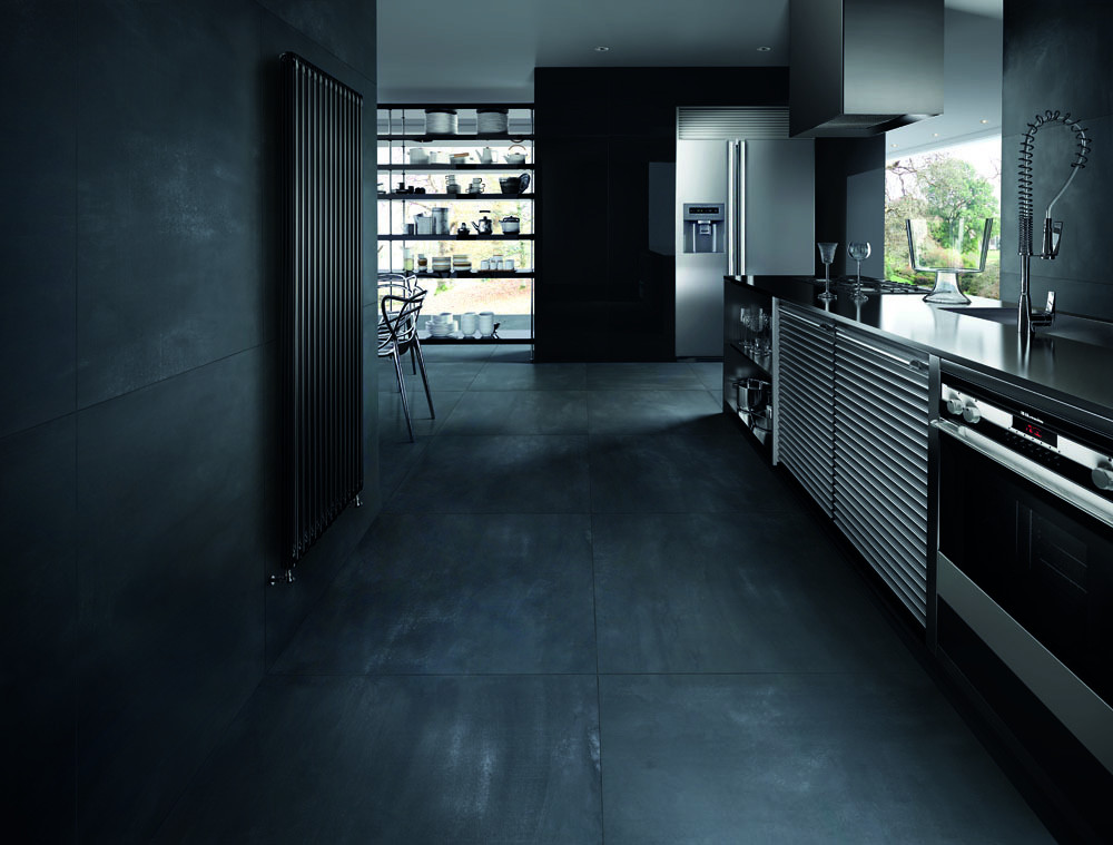 Керамогранит 90x45 Antracite Steeltech матовая, неполированная темный камень 10мм Casalgrande Padana Керамогранит 90x45 Antracite Steeltech матовая, неполированная темный камень 10мм Casalgrande Padana