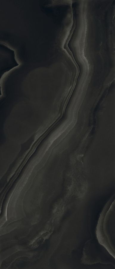 Плитка 280x120 6мм Eccentric Luxe Smoky Bl Glossy 120X280R 778820 глянцевая черный оникс, мрамор Rex Ceramiche Плитка 280x120 6мм Eccentric Luxe Smoky Bl Glossy 120X280R 778820 глянцевая черный оникс, мрамор Rex Ceramiche