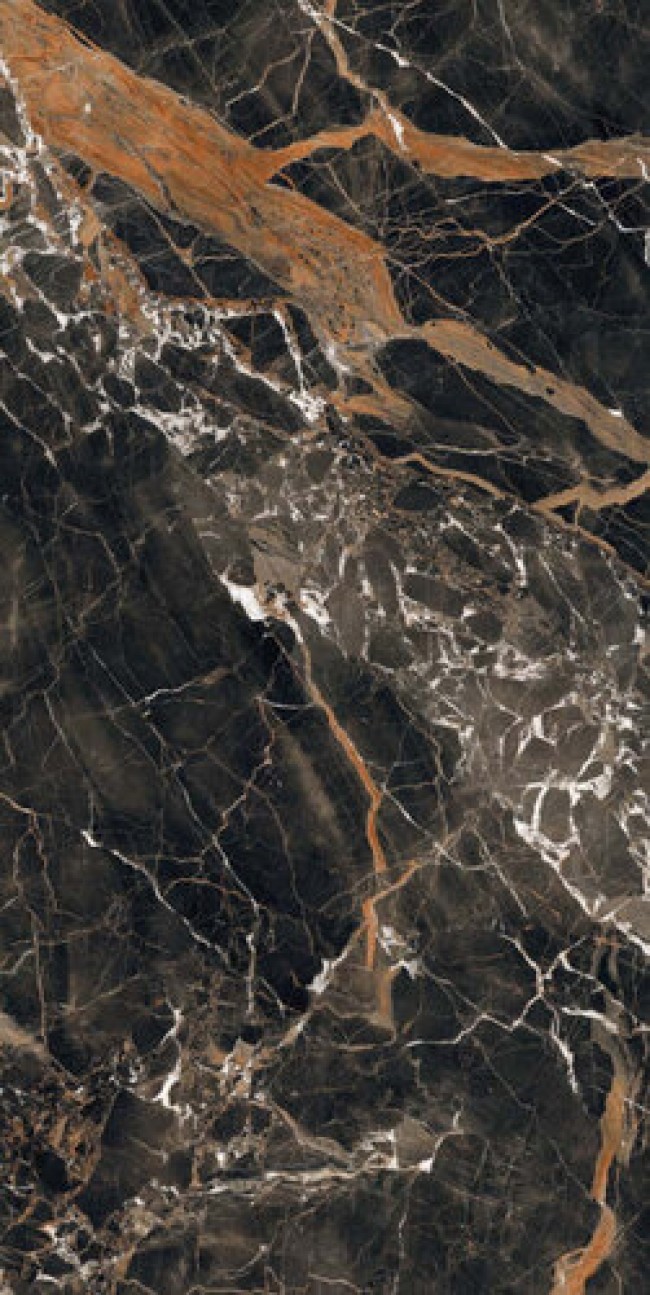 Плитка 280x120 Bijoux Ombre Caravage Glossy R 765698 глянцевая черный камень, мрамор 6мм Rex Ceramiche Плитка 280x120 Bijoux Ombre Caravage Glossy R 765698 глянцевая черный камень, мрамор 6мм Rex Ceramiche