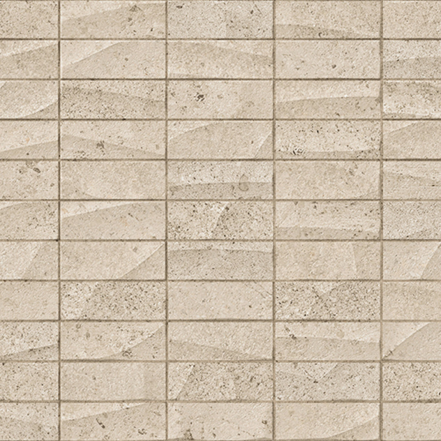 Плитка настенная Krion 120x45 Prada Caliza Mosaico матовый под камень бежевый 11мм P35800881 Плитка настенная Krion 120x45 Prada Caliza Mosaico матовый под камень бежевый 11мм P35800881