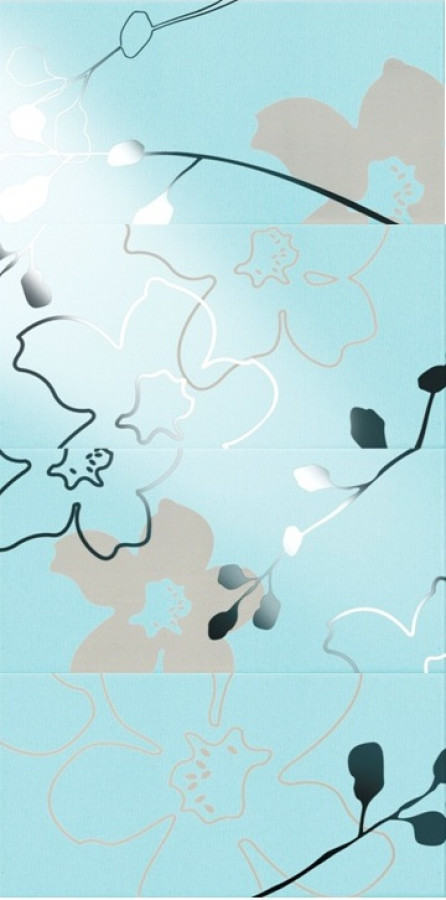 Плитка 40x20 Декор 001078 Mix Celeste Alterego глянцевая Dado Ceramica Плитка 40x20 Декор 001078 Mix Celeste Alterego глянцевая Dado Ceramica