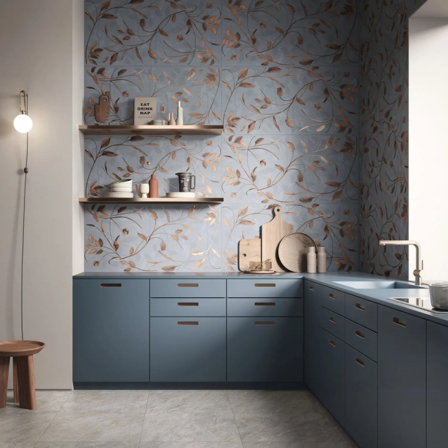 Керамогранит 120x60 Leaf Deco Solutions матовая бронза под обои 8мм Caesar Керамогранит 120x60 Leaf Deco Solutions матовая бронза под обои 8мм Caesar