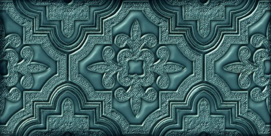 Плитка 24x12 Dante Decor Ocean бирюзовый Bonaparte Плитка 24x12 Dante Decor Ocean бирюзовый Bonaparte